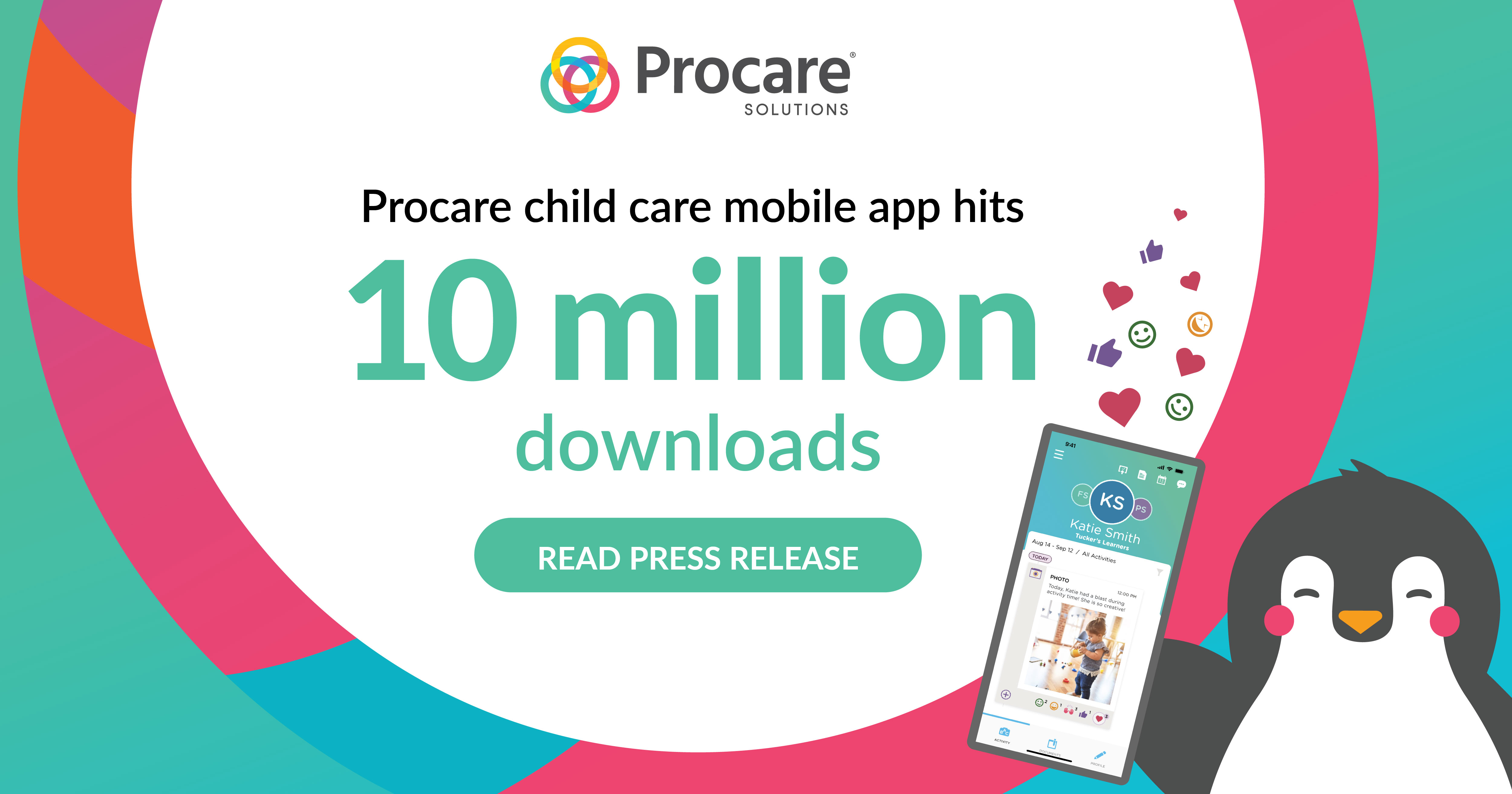 Procare Solutions 10 Million Downloads